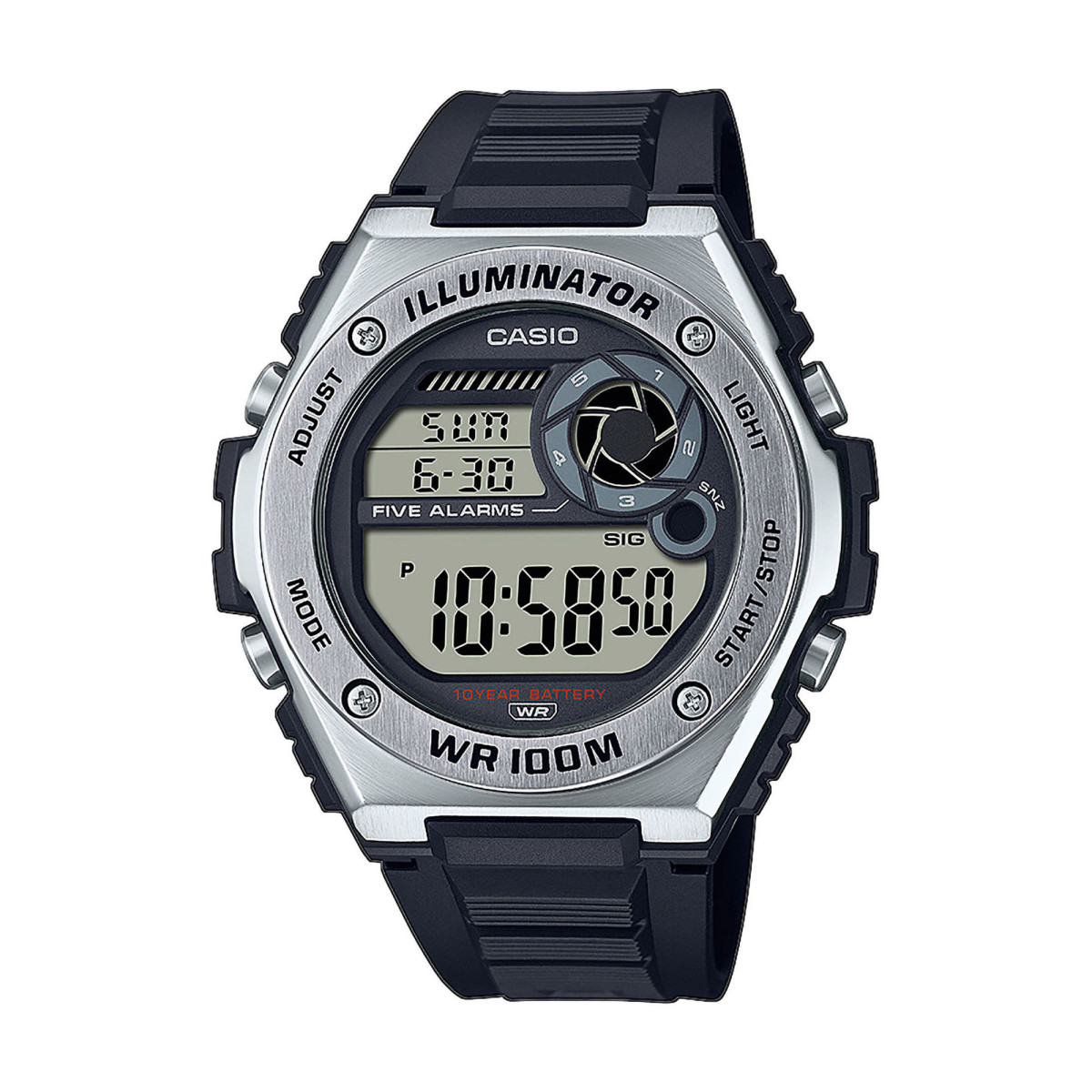 Montre homme casio collection - MWD-100H-1AVEF Montre homme casio collection - MWD-100H-1AVEF