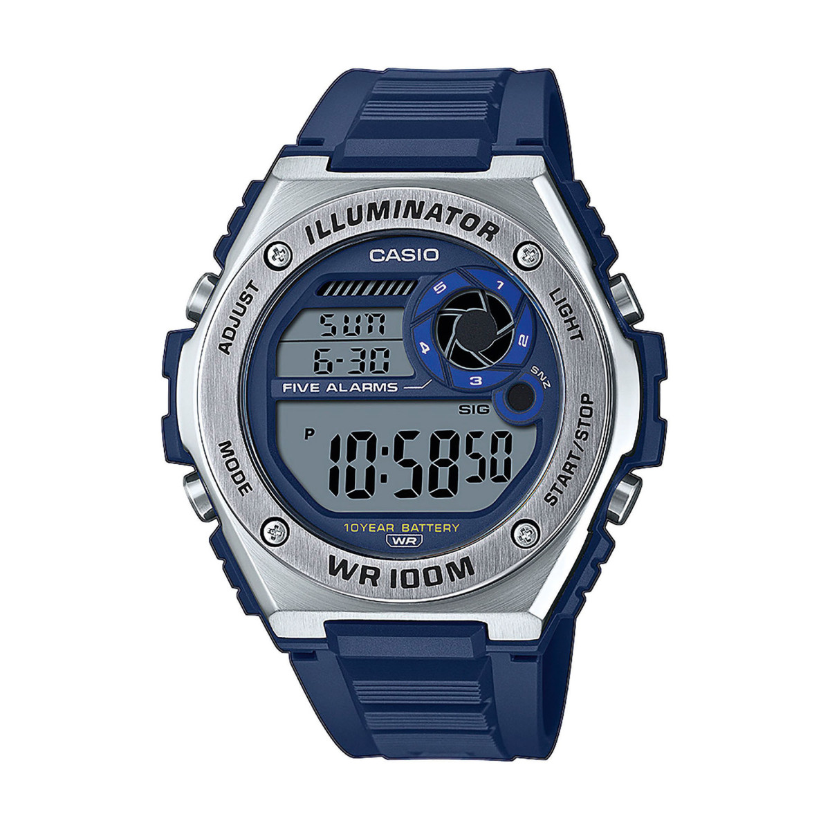 Montre homme casio collection - MWD-100H-2AVEF Montre homme casio collection - MWD-100H-2AVEF