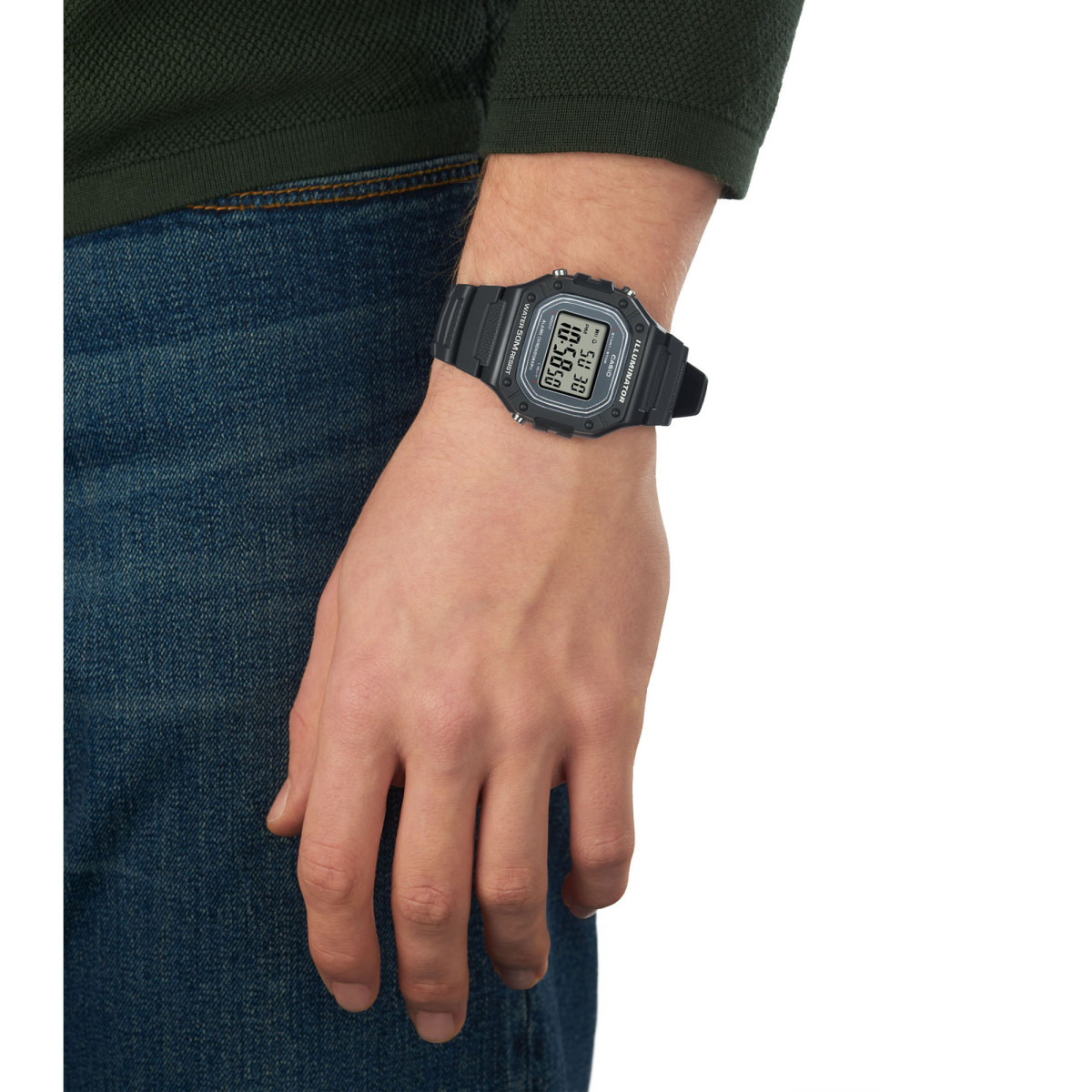 Montre homme casio collection - W-218H-8AVEF Montre homme casio collection - W-218H-8AVEF