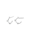 PDPAOLA Boucles d'Oreilles - KAYA SILVER -en argent