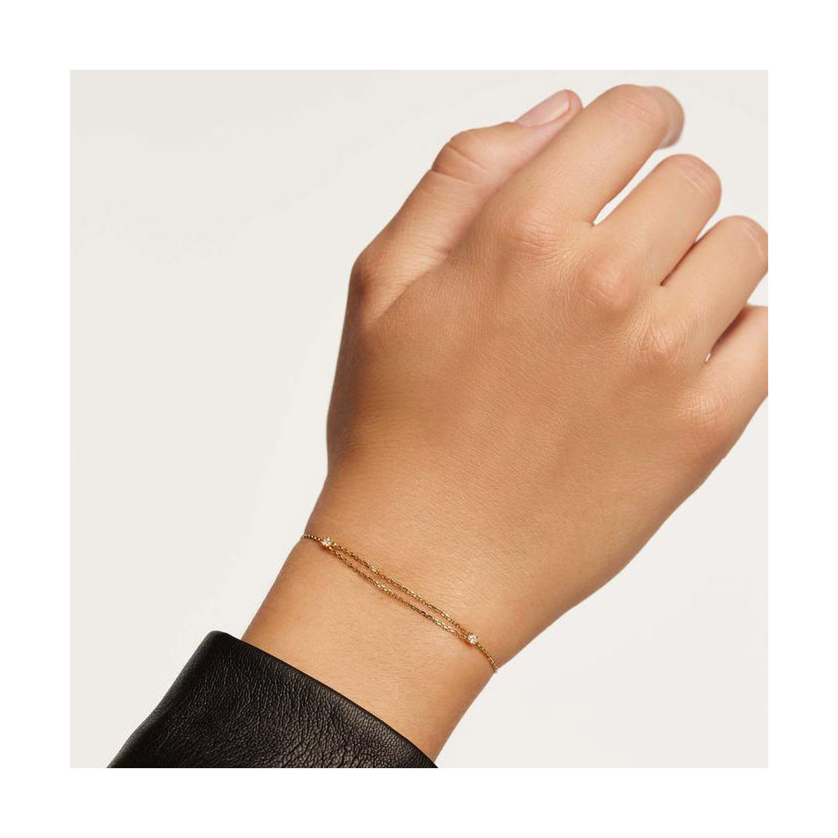 PDPAOLA Bracelet - NIA GOLD - en argent doré PDPAOLA Bracelet - Nia Gold - en argent plaqué or - PU01-074-U