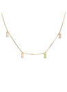 PDPAOLA Collier - ELIJA GOLD - en argent doré