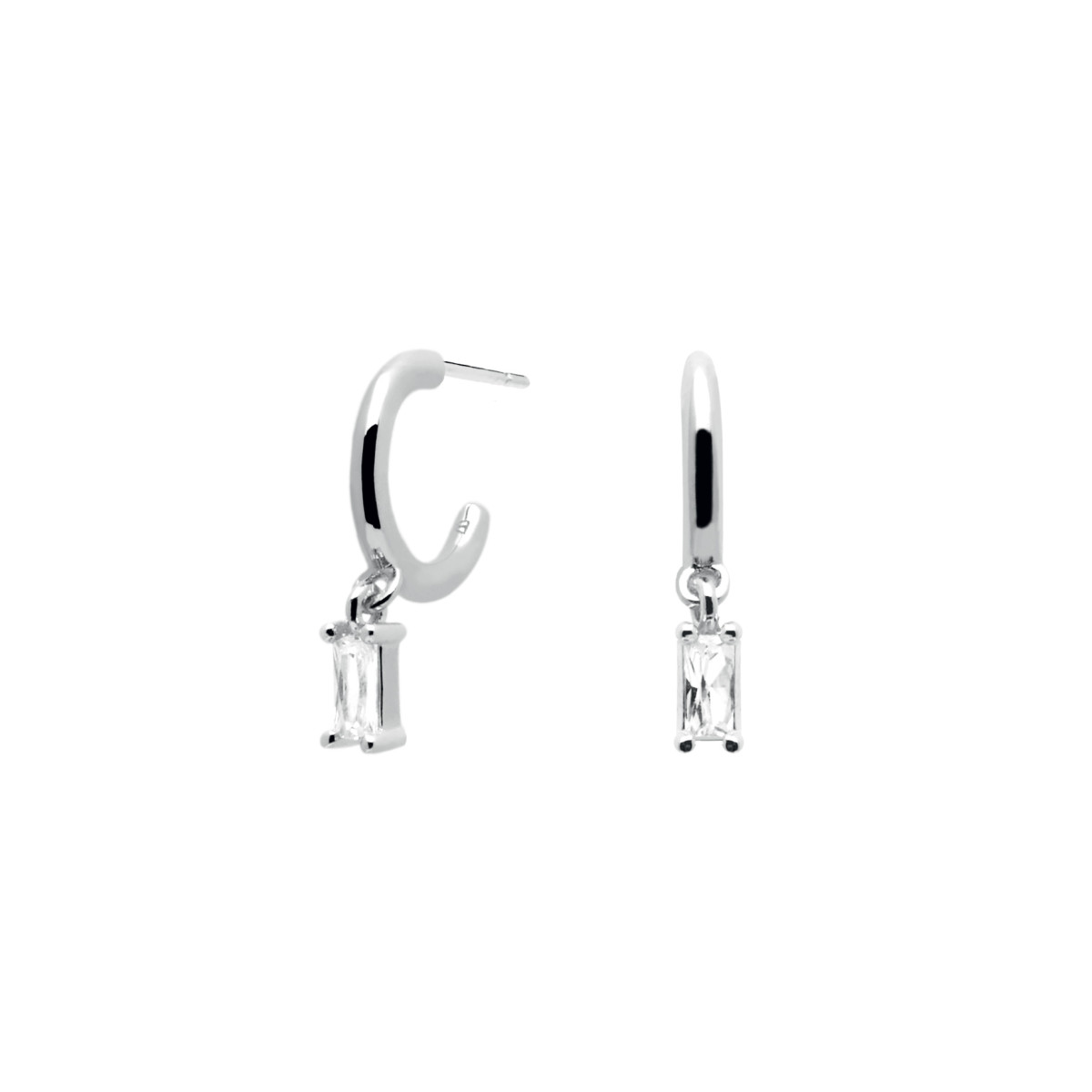 PDPAOLA Boucles d'Oreilles - ALIA SILVER - en argent PDPAOLA Boucles d'Oreilles - Alia Silver - en argent - AR02-115-U