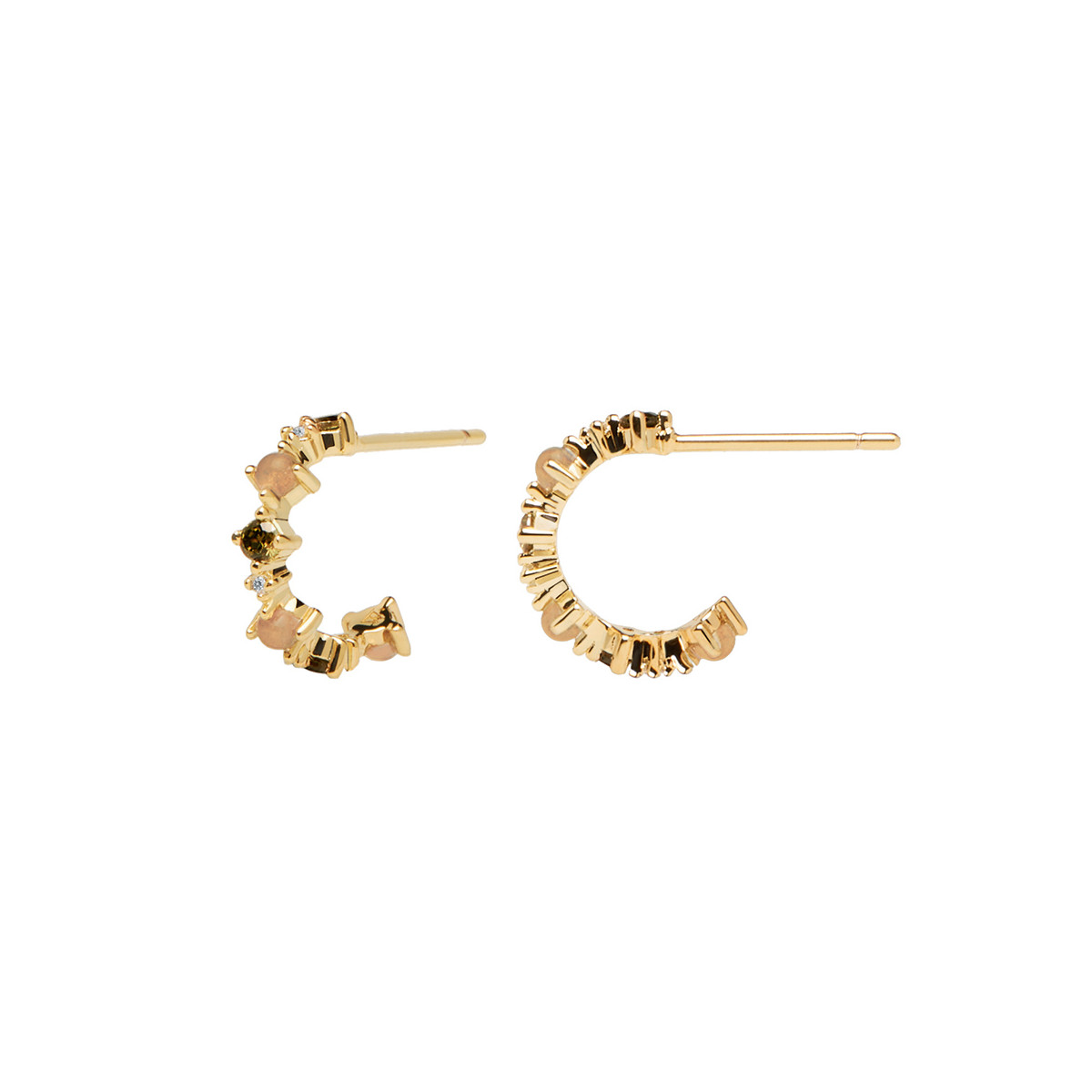 PDPAOLA Boucles d'Oreilles - GLORY -en argent doré PDPAOLA Boucles d'Oreilles - Glory -en argent plaqué or - AR01-220-U