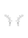 PDPAOLA Collier et Boucles d'Oreilles - COFFRET ARGENTE - en argent