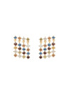 PDPAOLA Boucles d'Oreilles - WILLOW GOLD - en argent doré