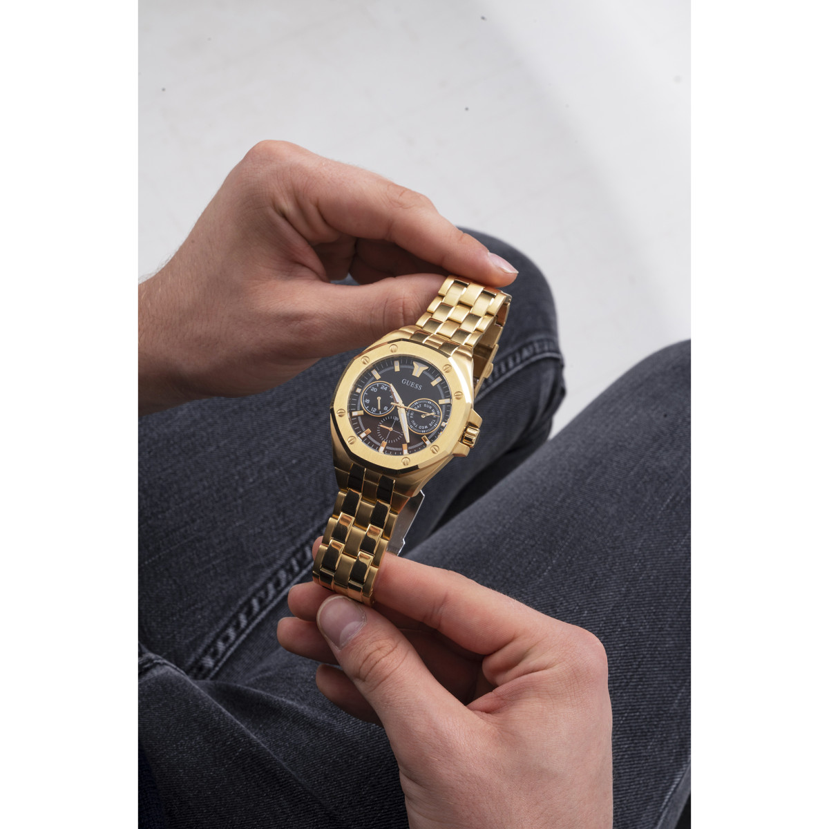 Montre Guess Mens Sport - GW0278G2 Montre Guess Top Gun - GW0278G2