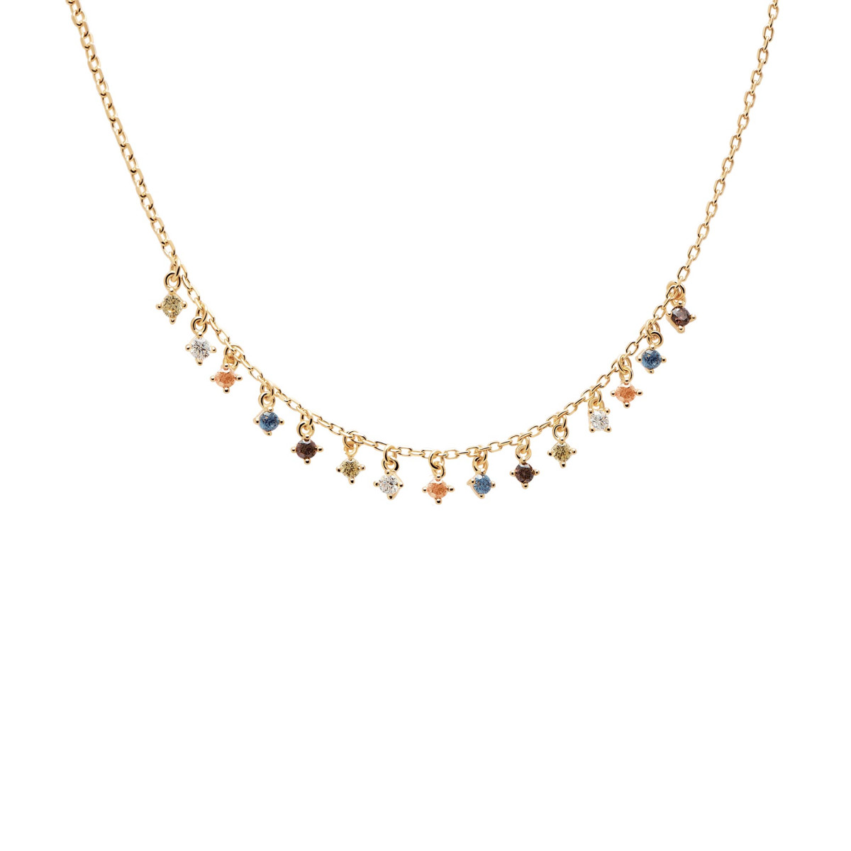 PDPAOLA Collier - WILLOW GOLD - en argent doré PDPAOLA Collier - Willow Gold - en argent plaqué or - CO01-192-U