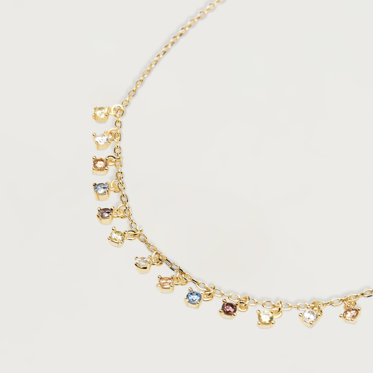 PDPAOLA Collier - WILLOW GOLD - en argent doré PDPAOLA Collier - Willow Gold - en argent plaqué or - CO01-192-U