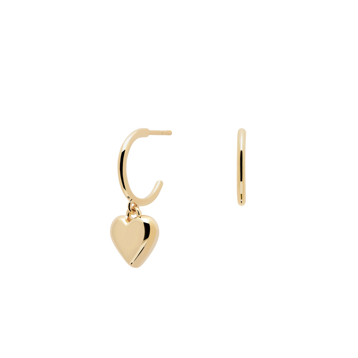 PDPAOLA Boucles d'Oreilles - L'ABSOLU GOLD - en argent doré PDPAOLA Boucles d'Oreilles - L'Absolu Gold - en argent plaqué or - AR01-364-U