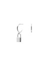 PDPAOLA Boucles d'Oreilles - BOND SILVER - en argent