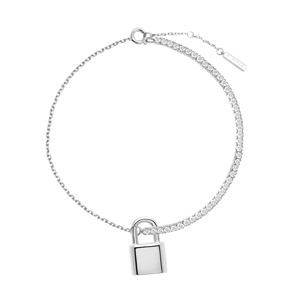 PDPAOLA Bracelet - BOND SILVER - en argent PDPAOLA Bracelet - Bond Silver - en argent - PU02-046-U