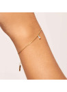 PDPAOLA Bracelet - ASANA GOLD -en argent doré
