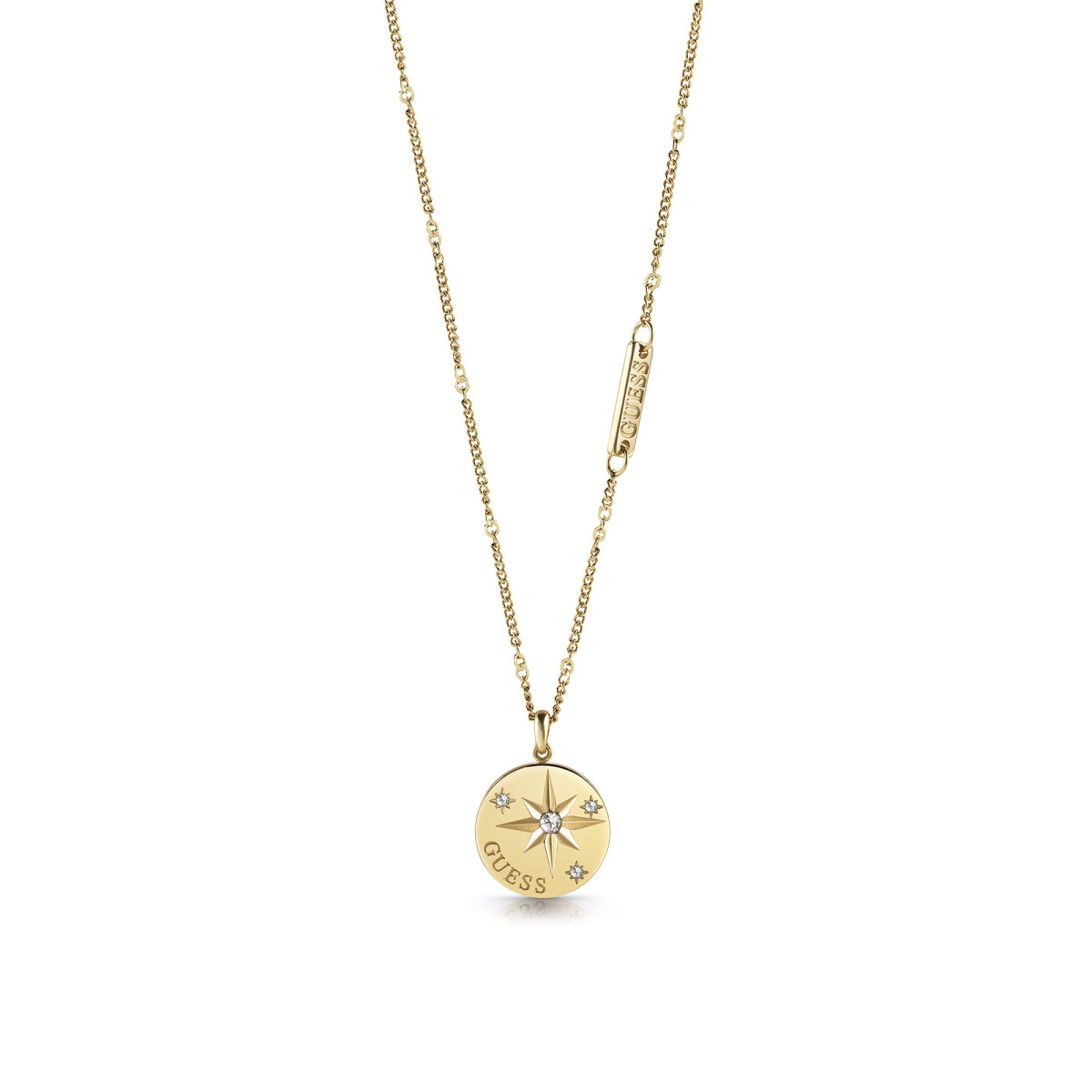 Collier Guess "Wanderlust" Acier doré Collier Guess "Wanderlust" Acier doré - UBN20025