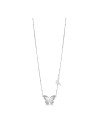 Collier Guess "Love butterfly" Acier rhodiÃ©