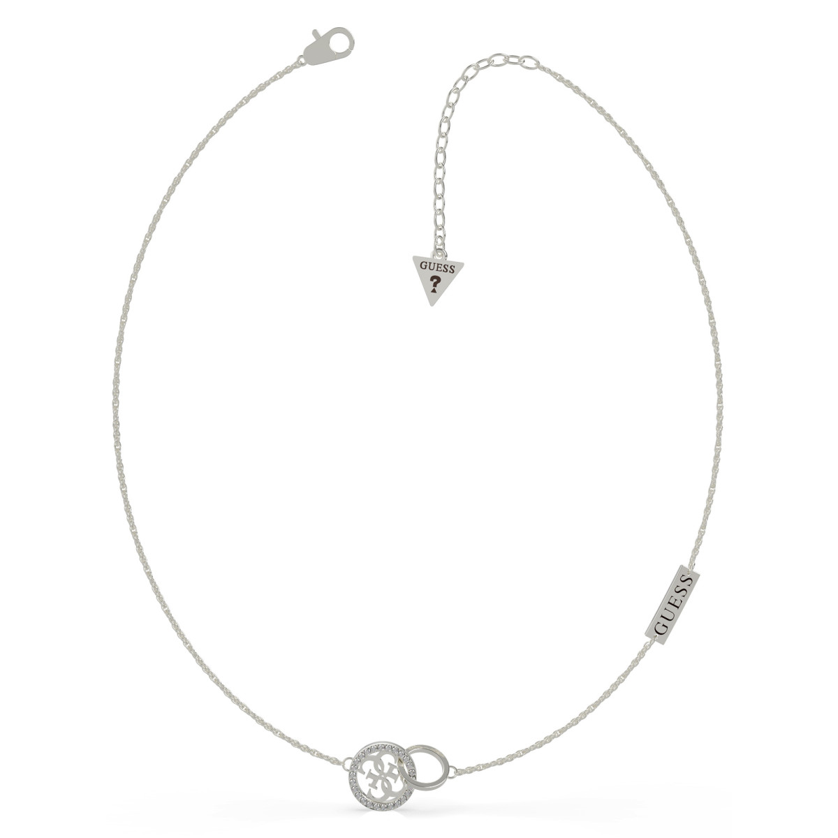Collier Guess "Equilibre" Acier rhodié Collier Guess "Equilibre" Acier rhodié - UBN79045