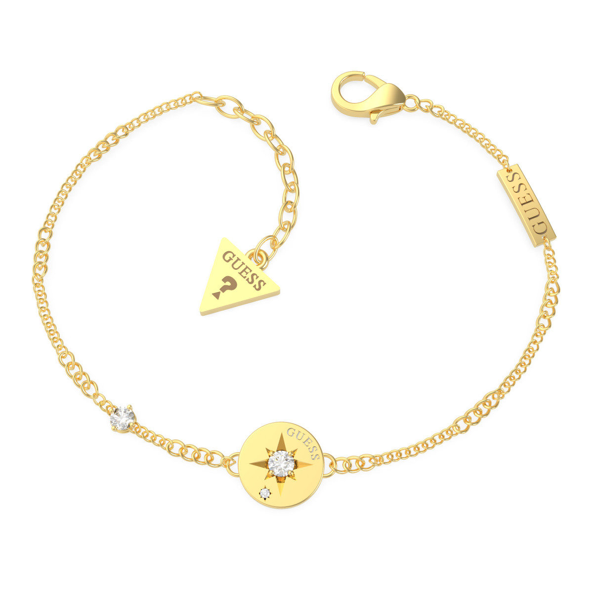 Bracelet Guess "Wanderlust" Acier doré Bracelet Guess "Wanderlust" Acier doré - UBB20028-S