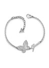 Bracelet Guess "Love butterfly" Acier rhodiÃ©