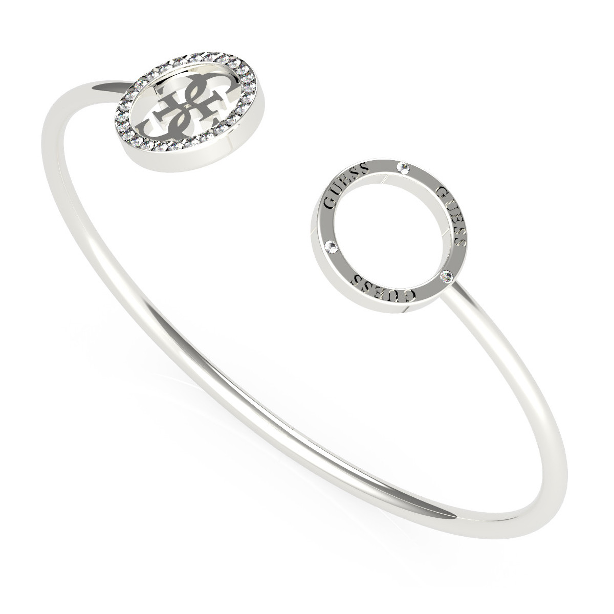 Bracelet Guess "Equilibre" Acier rhodié Bracelet Guess "Equilibre" Acier rhodié - UBB79080-S