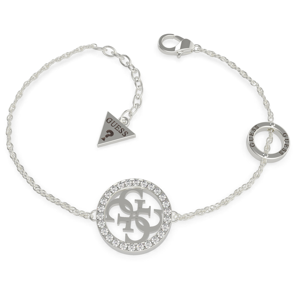 Bracelet Guess "Equilibre" Acier rhodié Bracelet Guess "Equilibre" Acier rhodié - UBB79082-S