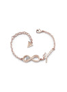 Bracelet Guess "Endless love" MÃ©tal rhodiÃ© dorÃ© rose