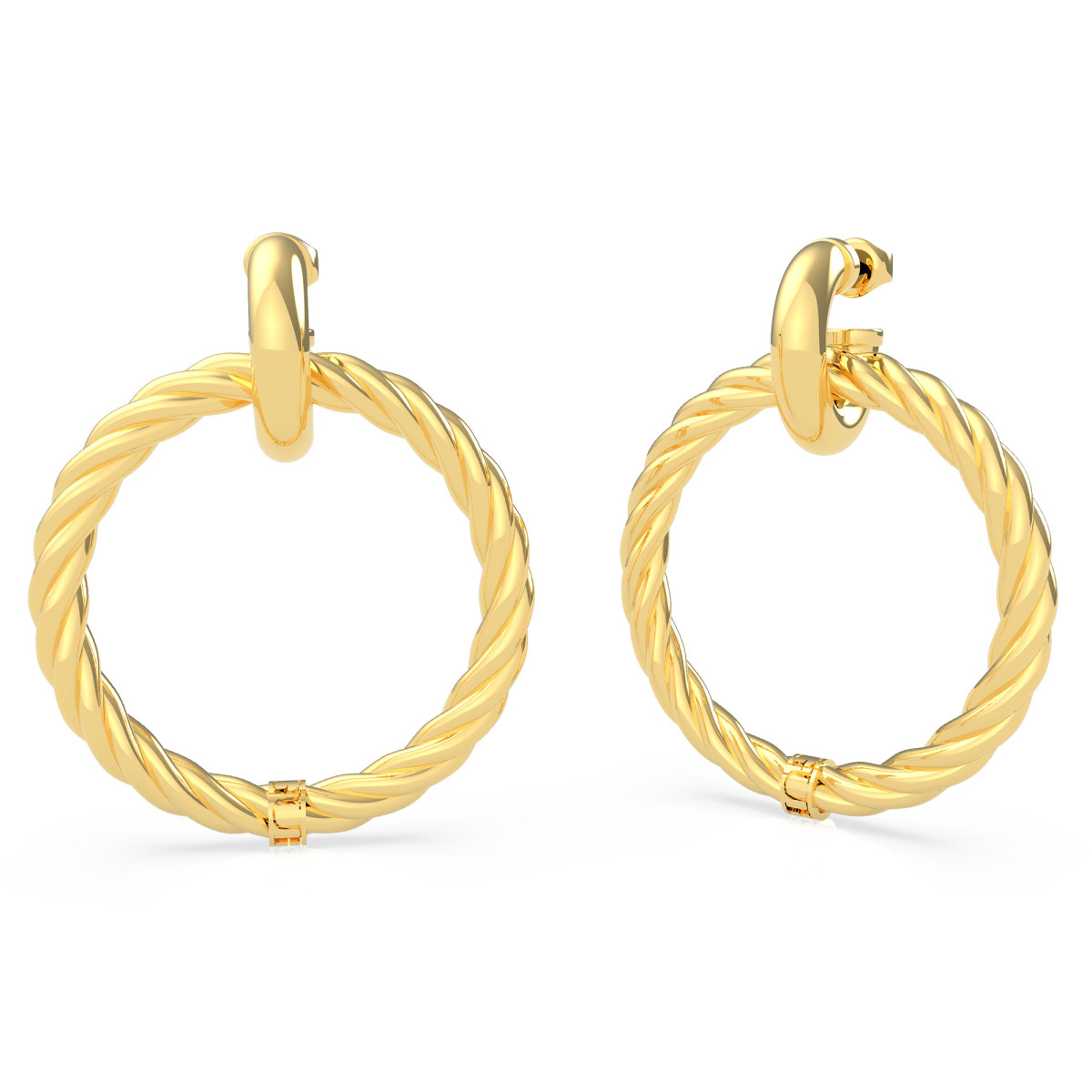 Boucles d'oreilles Guess "Let's get loud" Acier doré Boucles d'oreilles Guess "Let's get loud" Acier doré - UBE70011