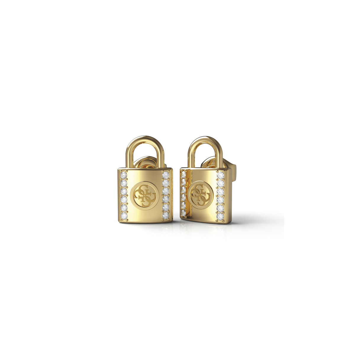 Boucles d'Oreilles Guess "Keep me close" Acier doré Boucles d'Oreilles Guess "Keep me close" Acier doré - JUBE01096JWYG