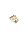 Bague Guess "Keep me close" Acier doré