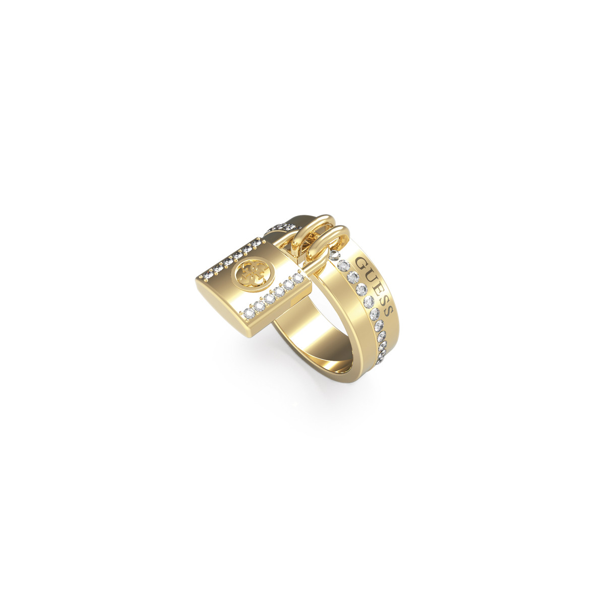 Bague Guess "Keep me close" Acier doré Bague Guess "Keep me close" Acier doré - JUBR01102JWYG