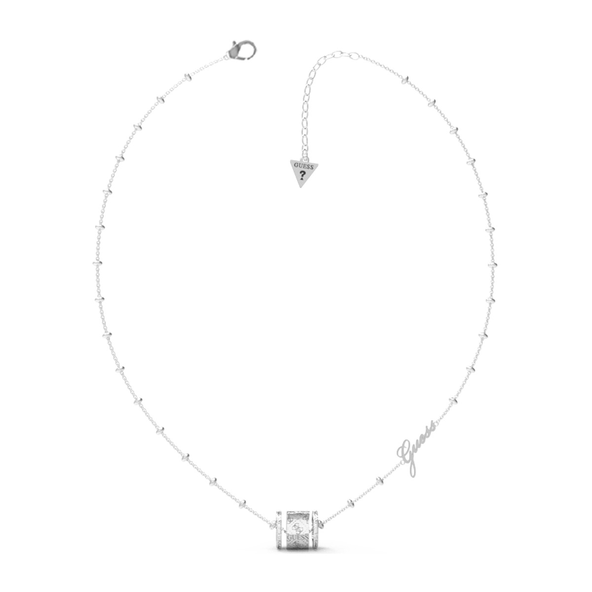 Collier Guess "Round harmony" Acier rhodié Collier Guess "Round harmony" Acier rhodié - JUBN01153JWRH