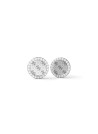 Boucles d'oreilles Guess "Round harmony" Acier rhodié