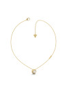 Collier Guess "Moon phases" Acier doré