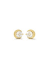 Boucles d'Oreilles Guess "Moon phases" Acier doré