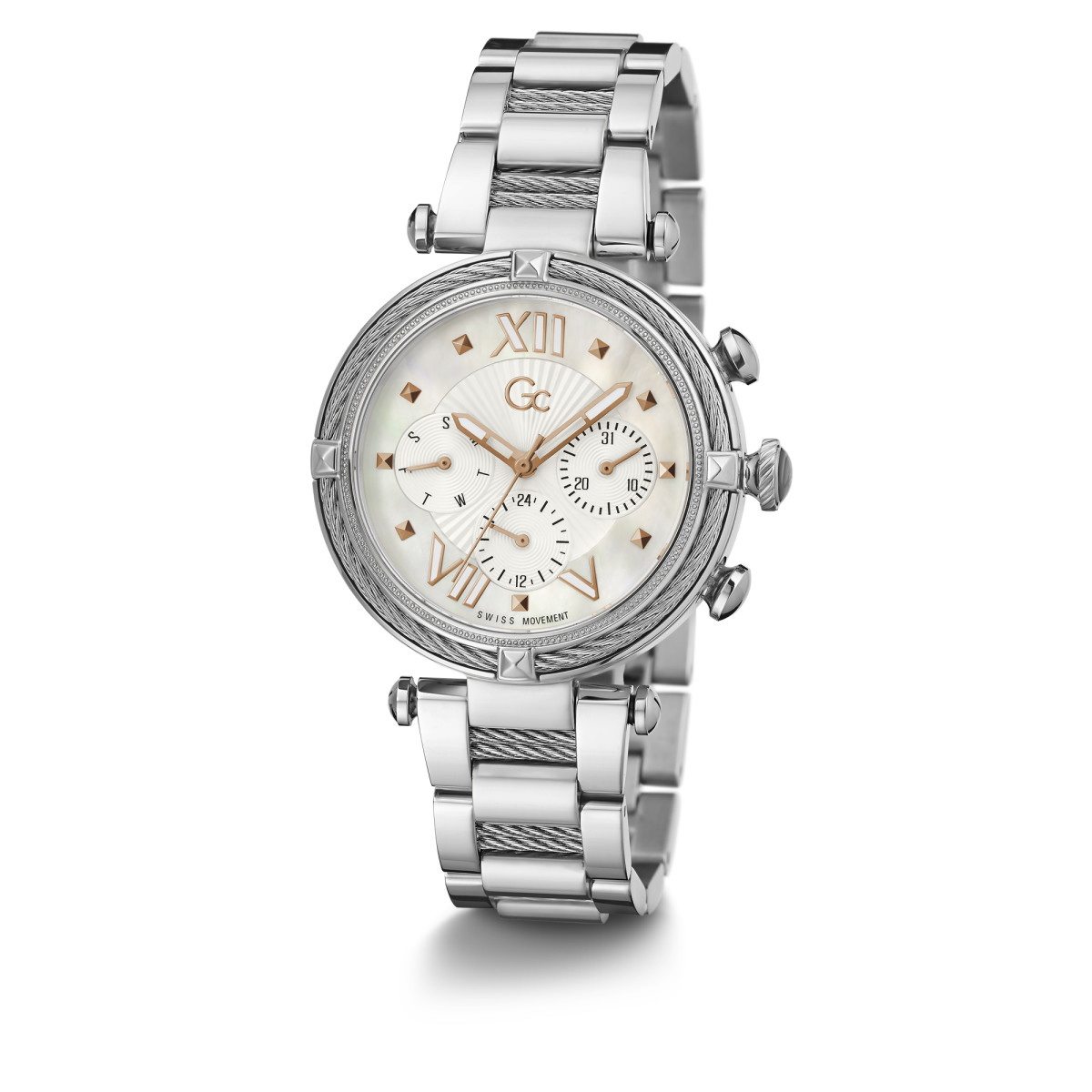 Montre GC Femme Rond Cadrna Nacr Mes Bijoux