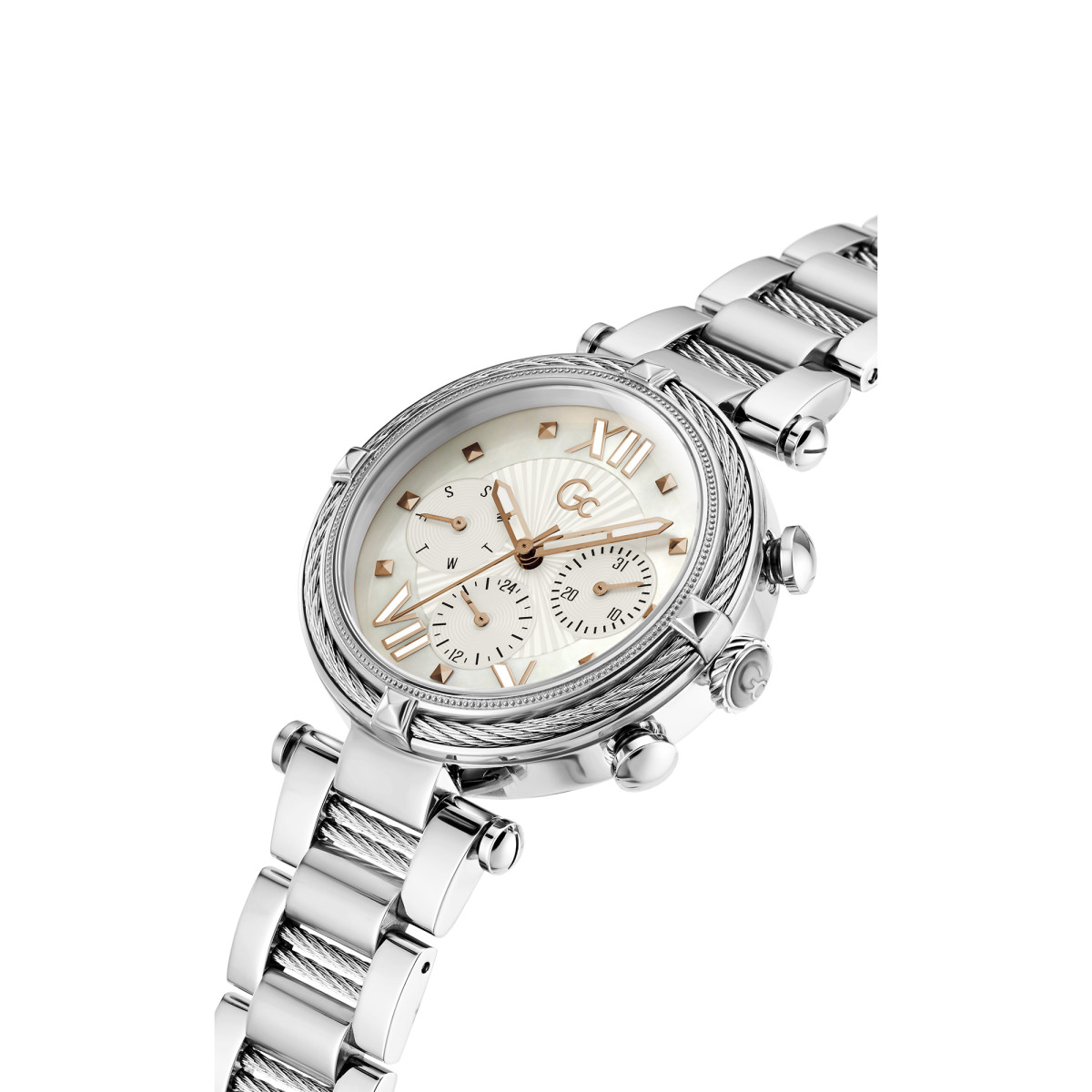 Orologio Donna GC Y58001L1MF | Acciaio Inox, Impermeabile 50m, Eleganza Moderna