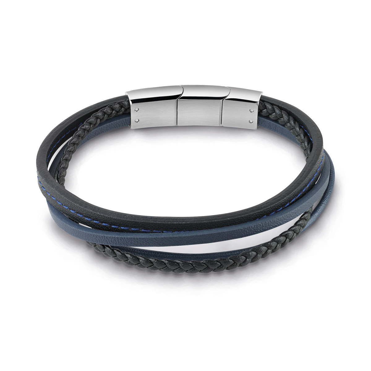 Bracelet Guess "Man identity" Acier rhodié - UMB28039