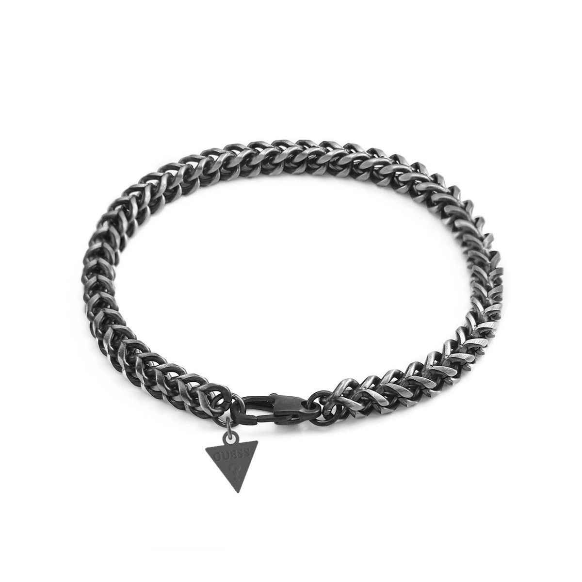 Bracelet Guess "Men in Guess" Acier noir et gris Bracelet Guess "Men in Guess" Acier noir et gris - UMB78010