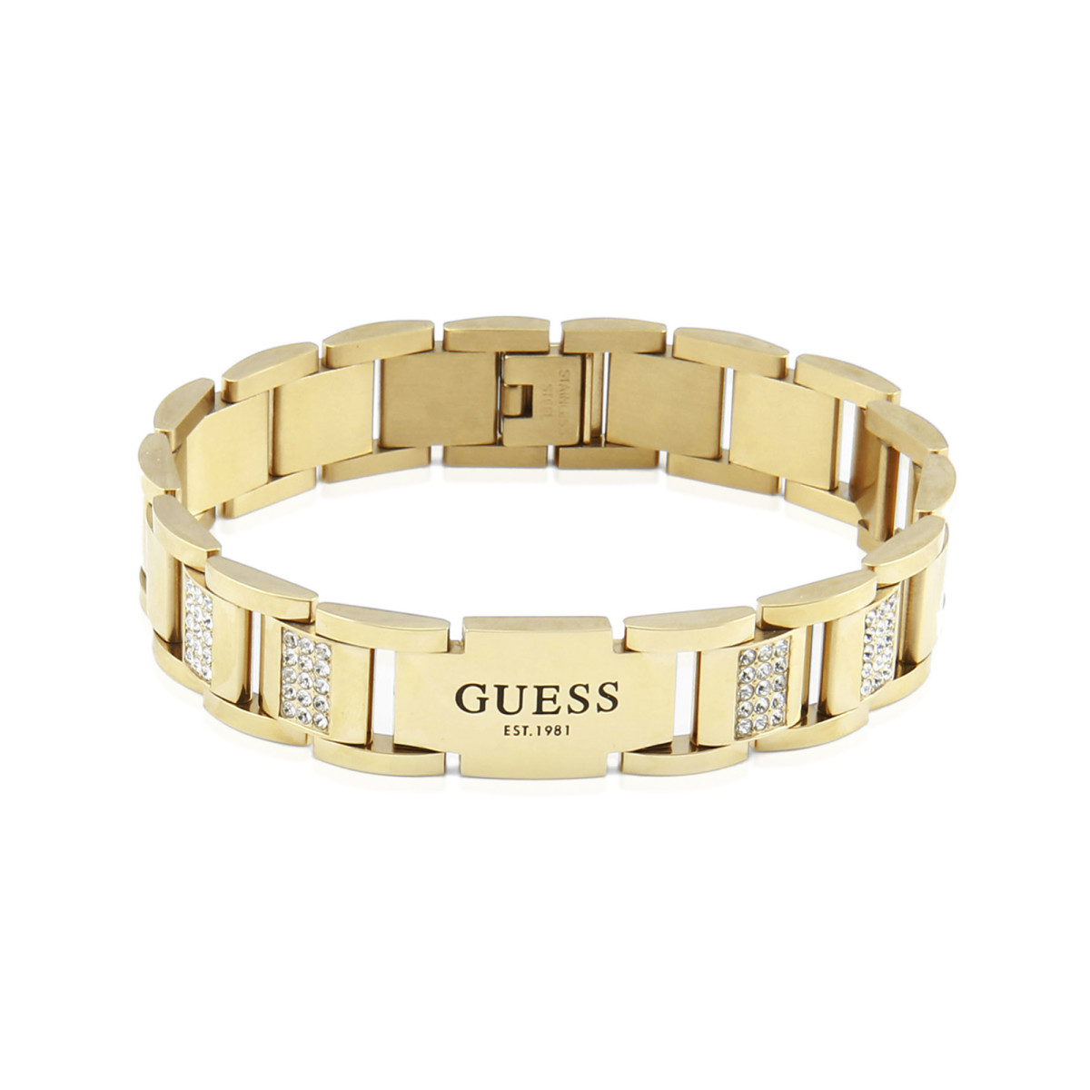 Bracelet Guess "Guess  héro" Acier doré - UMB79006