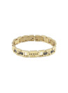 Bracelet Guess "Guess héro" Acier doré et cristaux de Swarovski noirs