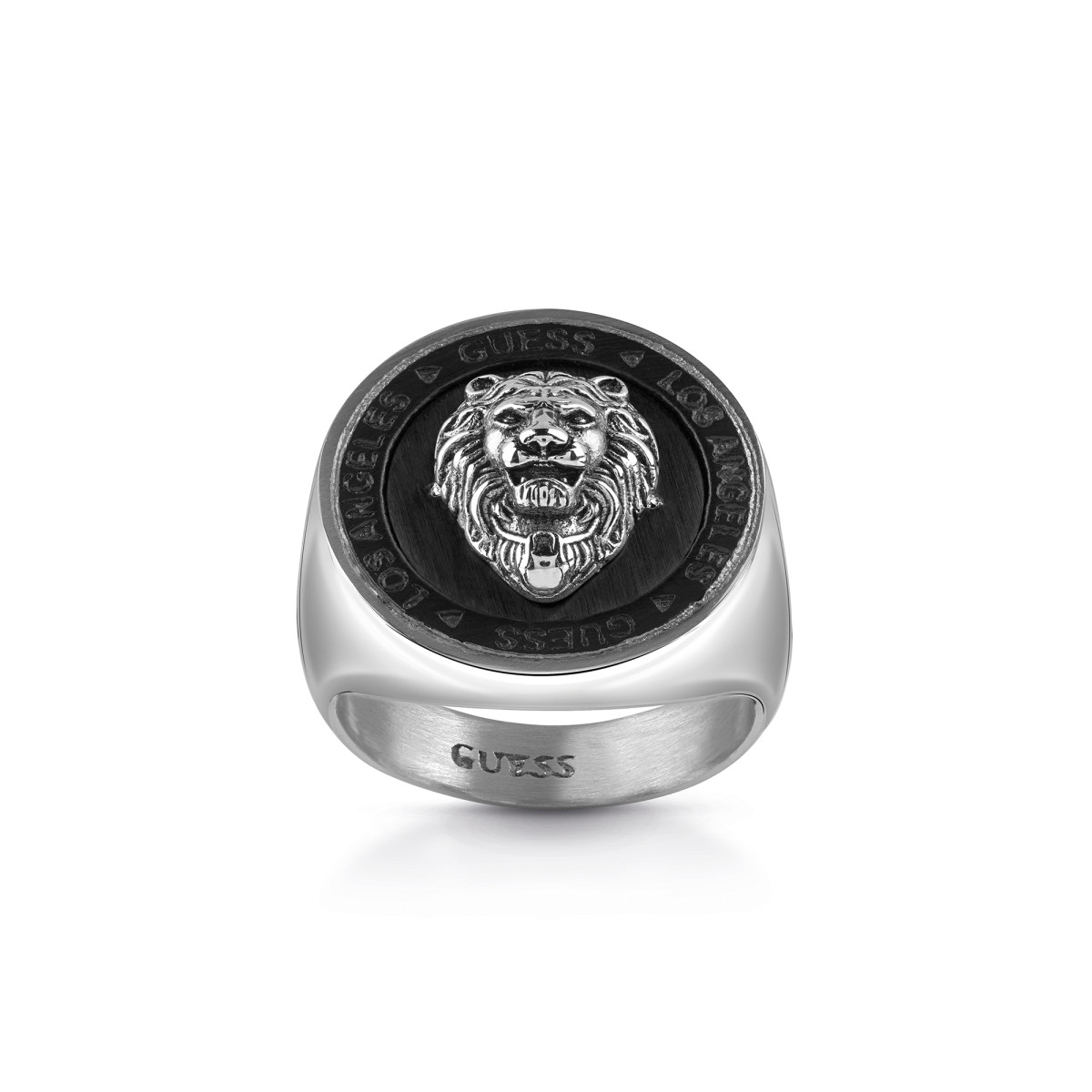 Bague Guess "Men in Guess" Acier rhodié - UMR78002