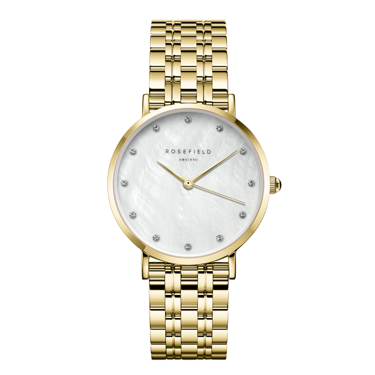 Montres Rosefield Femme "Upper East Sid" Quartz - Boîtier métal doré Montre Rosefield Femme "Upper East Sid" Quartz - Boîtier métal doré - UWGSG-U31