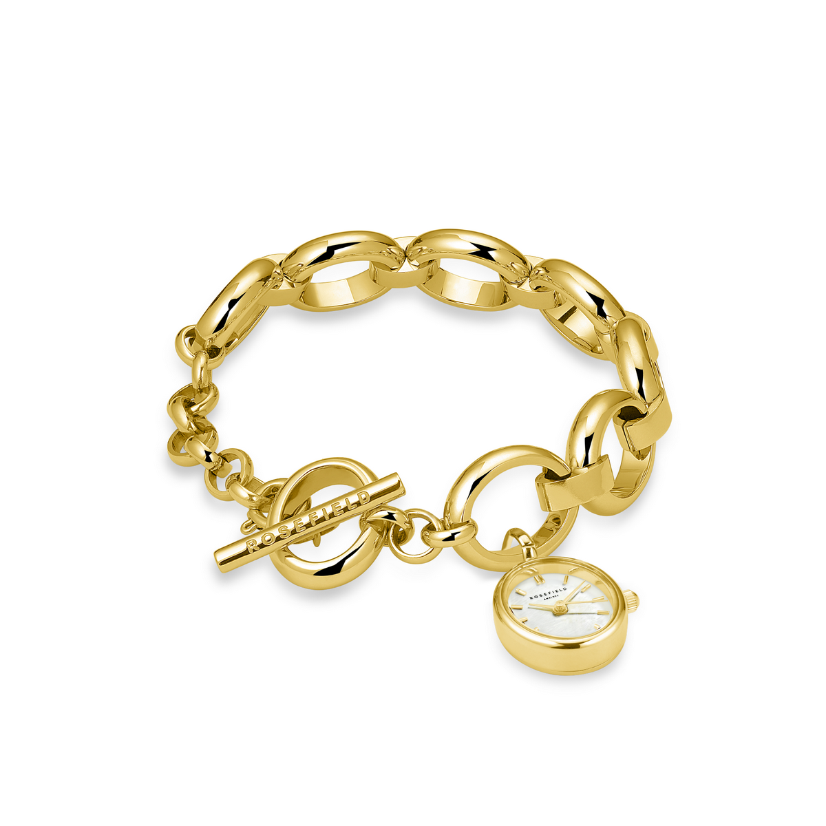 Montres Rosefield Femme "Rosefield Studio" Quartz - Boîtier métal doré Montre Rosefield Femme "Rosefield Studio" Quartz - Boîtier métal doré - SWGSG-OV13