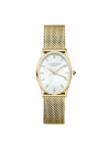 Montres Rosefield Femme "Oval" Quartz - Boîtier métal doré