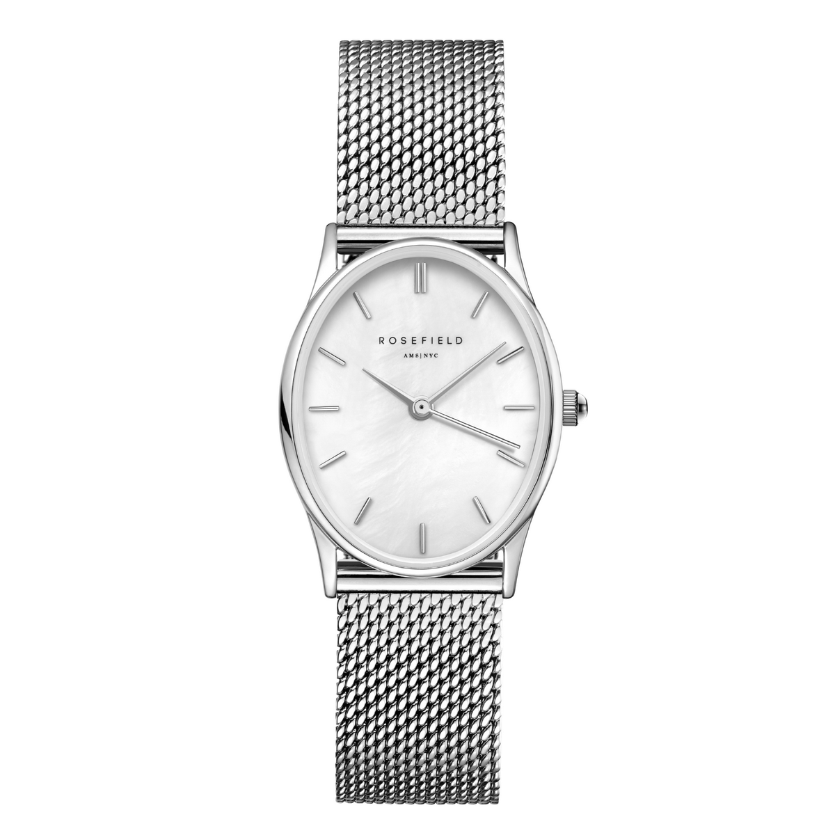 Montres Rosefield Femme "Oval" Quartz - Boîtier métal Montre Rosefield Femme "Oval" Quartz - Boîtier métal - OWSMS-OV11