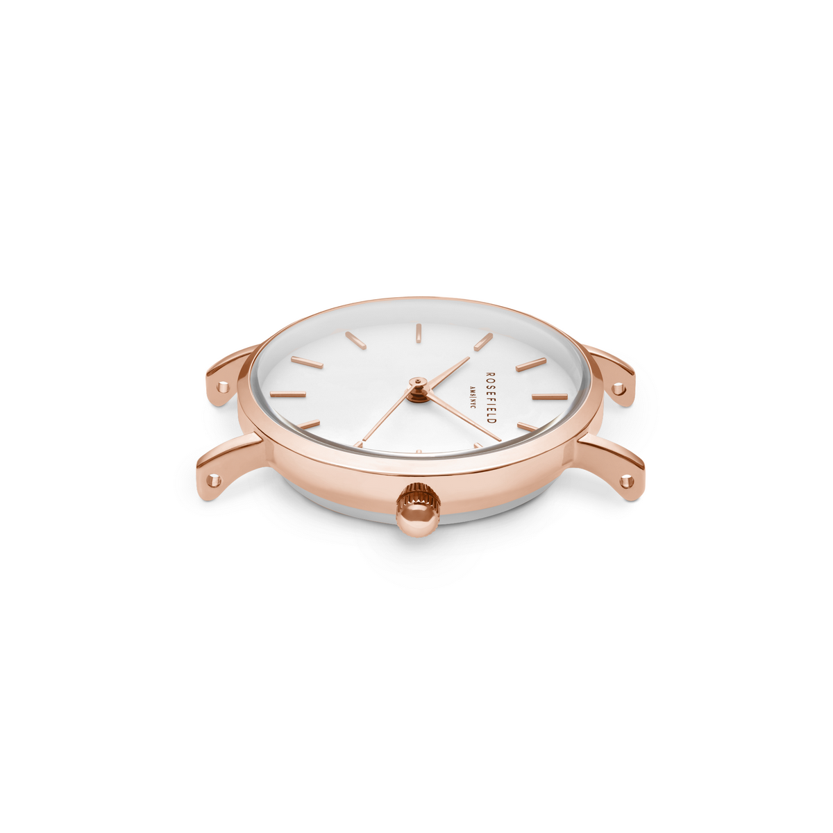 Montres Rosefield Femme "Small Edit" Quartz - Boîtier métal doré rose Montre Rosefield Femme "Small Edit" Quartz - Boîtier métal doré rose - 26WR-265