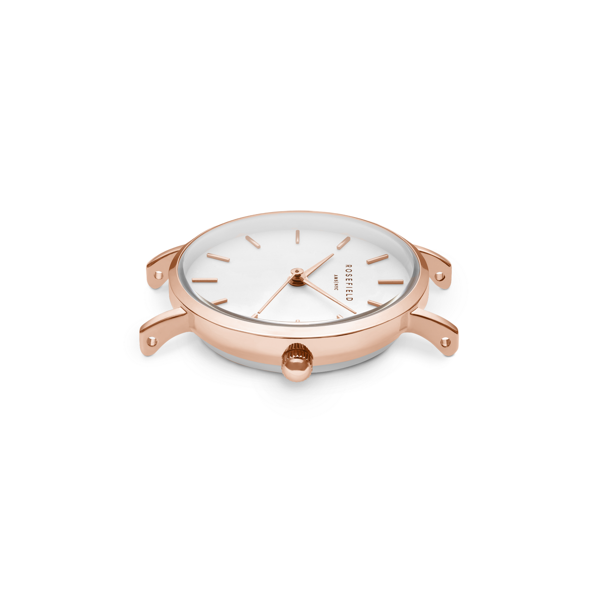 Montre Rosefield Femme "Small Edit" Quartz - Boîtier métal doré rose - 26WR-265