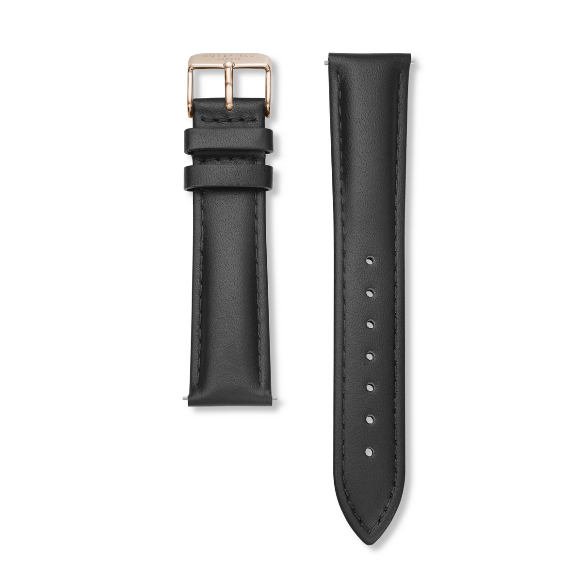 Montres Rosefield Femme "The Bowery" Quartz - Boîtier métal doré rose Montre Rosefield Femme "The Bowery" Quartz - Boîtier métal doré rose - BBBR-B11