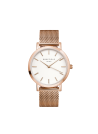 Montres Rosefield Femme "The Mercer" Quartz - Boîtier métal doré rose