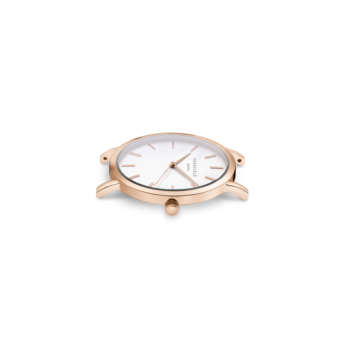 Montres Rosefield Femme "The Mercer" Quartz - Boîtier métal doré rose Montre Rosefield Femme "The Mercer" Quartz - Boîtier métal doré rose - MWR-M42