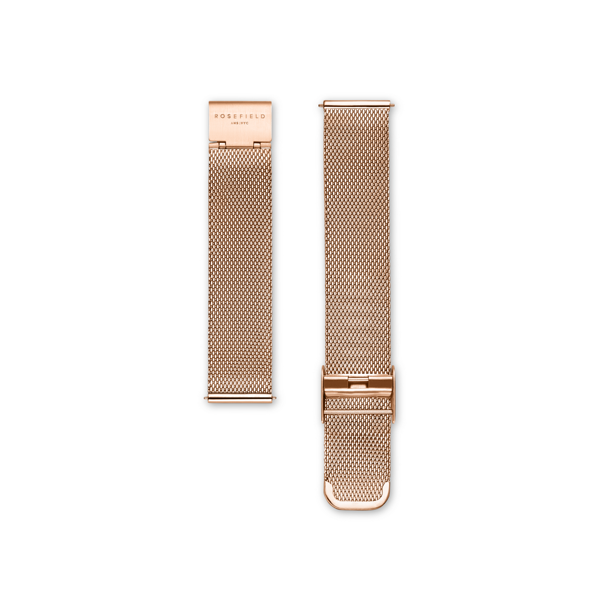 Montres Rosefield Femme "The Mercer" Quartz - Boîtier métal doré rose Montre Rosefield Femme "The Mercer" Quartz - Boîtier métal doré rose - MWR-M42